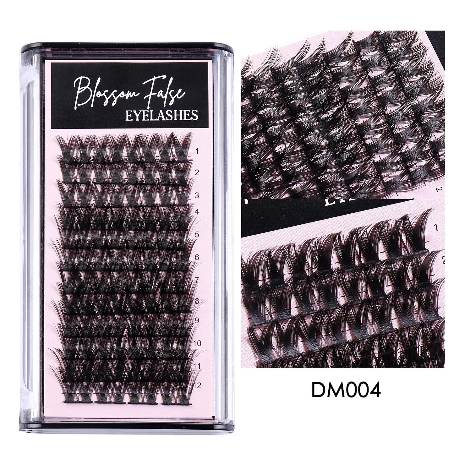 Bulk Natural Volume Clustered Faux Eyelashes for Amazon