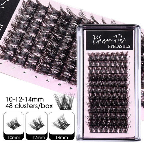 Bulk Natural Volume Clustered Faux Eyelashes for Amazon
